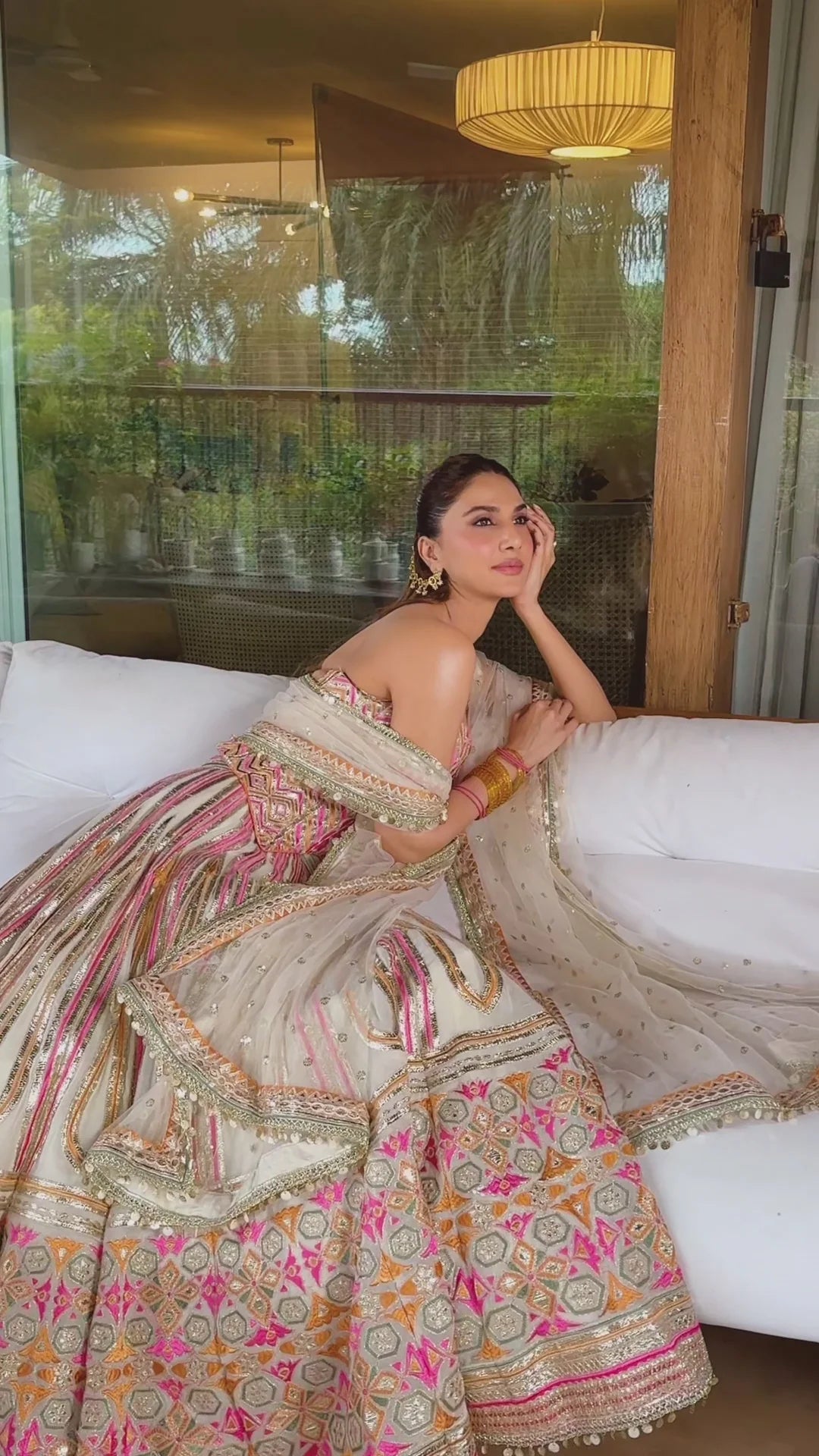 Vaani Kapoor In Ameesha Lehenga Set