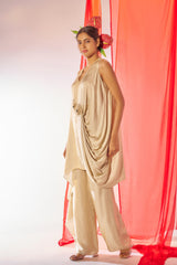 Sundari- Draped tunic and pants