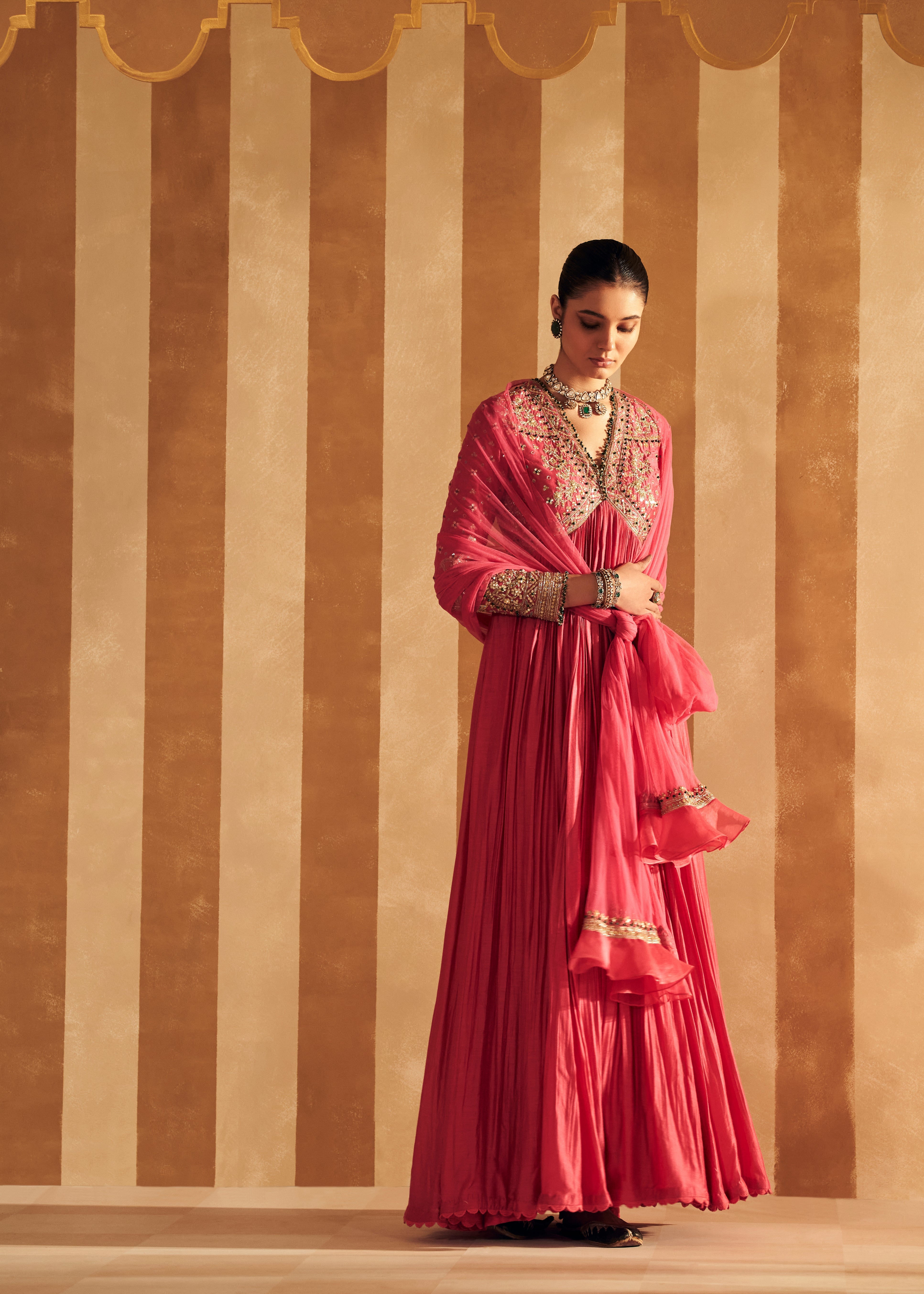 Aalam Anarkali set