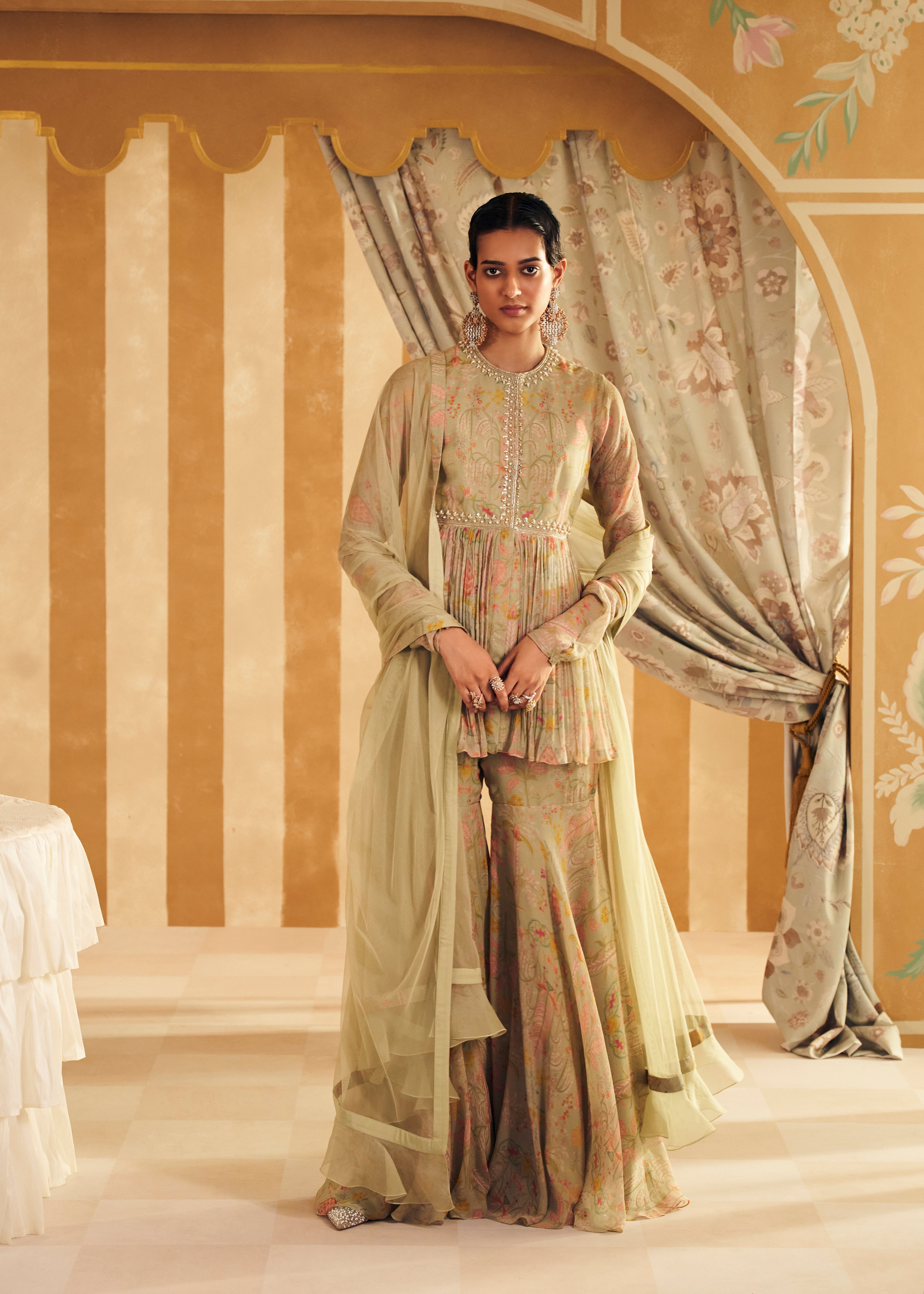 Nashit Peplum set