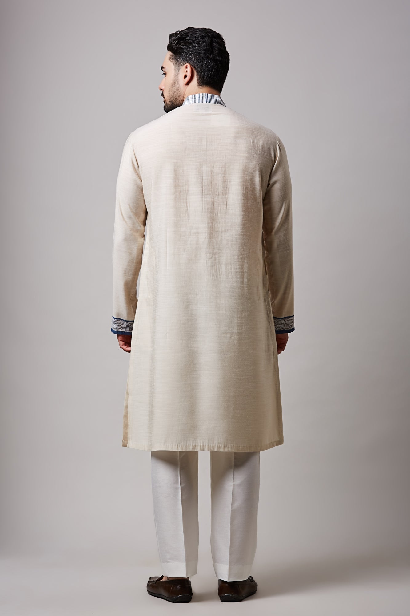 FAWN YOKE PRINT KURTA SET