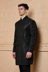Black Classic Indo Western