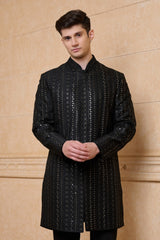 Black Classic Indo Western