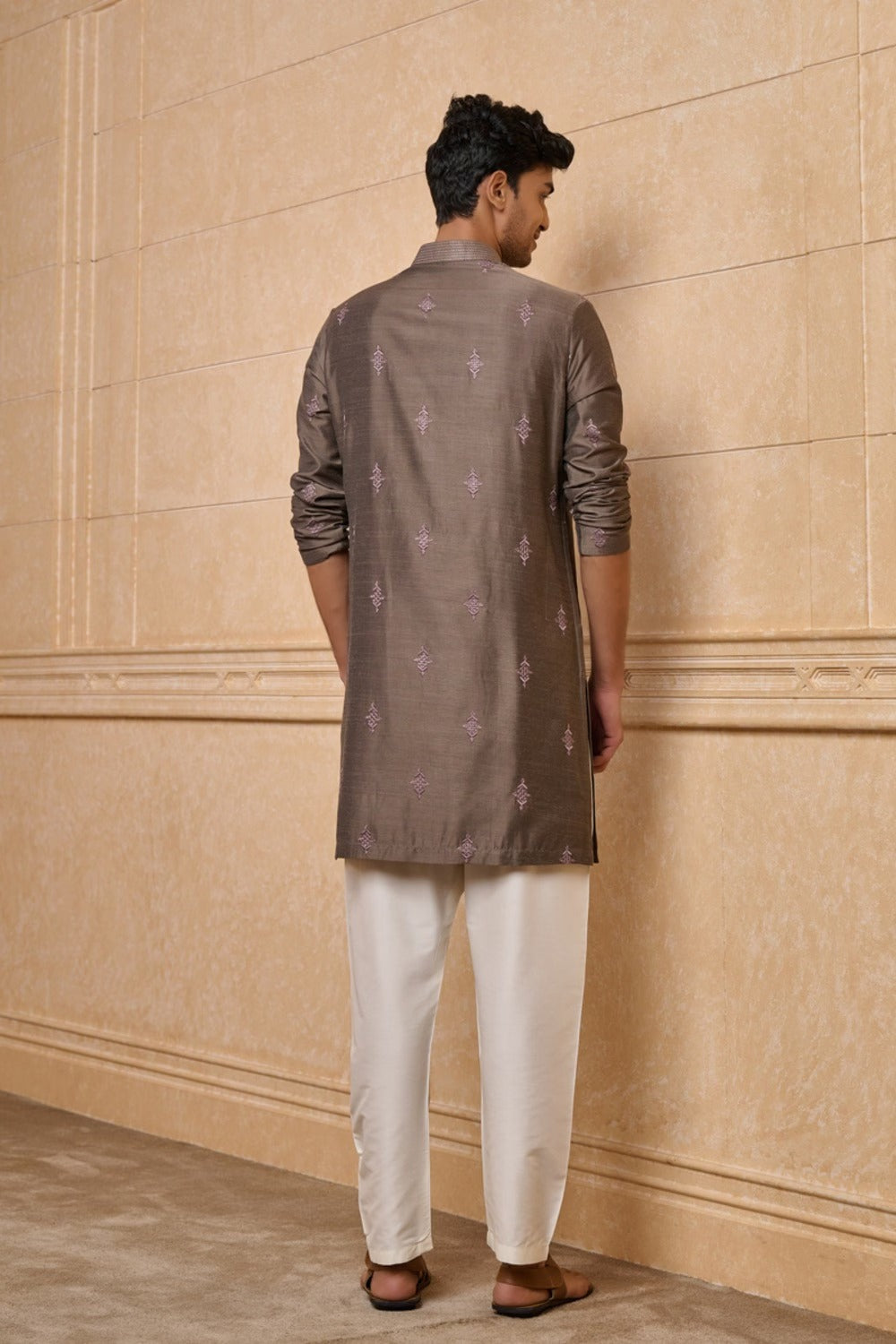 Charcoal Classic Kurta Set