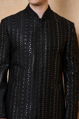 Black Classic Indo Western