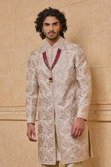 Cream Classic Sherwani