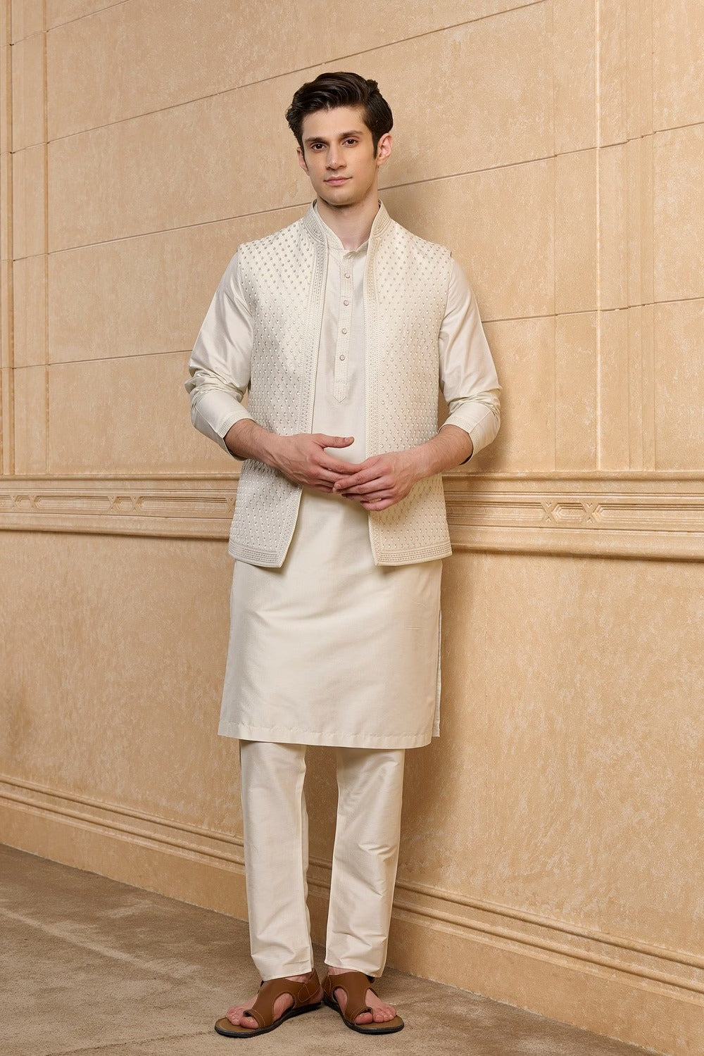 Mint Patterned Bundi Set