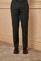 Dark Green Classic Bandhgala Set