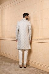 Light Blue Georgette Sherwani