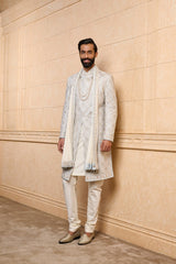 Light Blue Georgette Sherwani