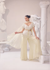 Olivia Peplum Sharara set