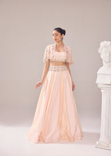 Margaret  Cape Lehenga set