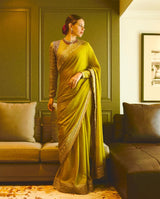 Kalki Koechlin in Nizaam Saree Set