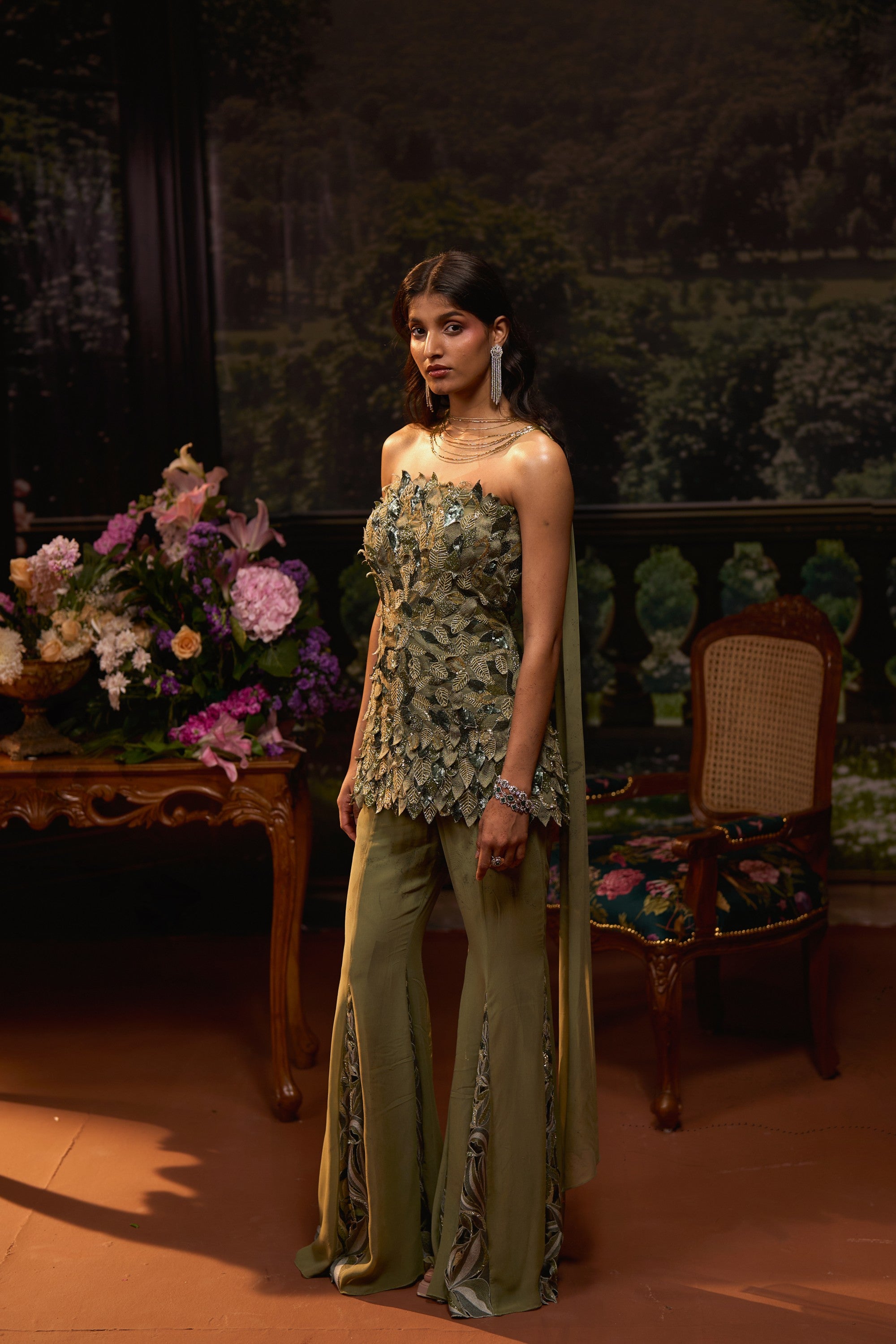 ZIYA Tube long top and pant set
