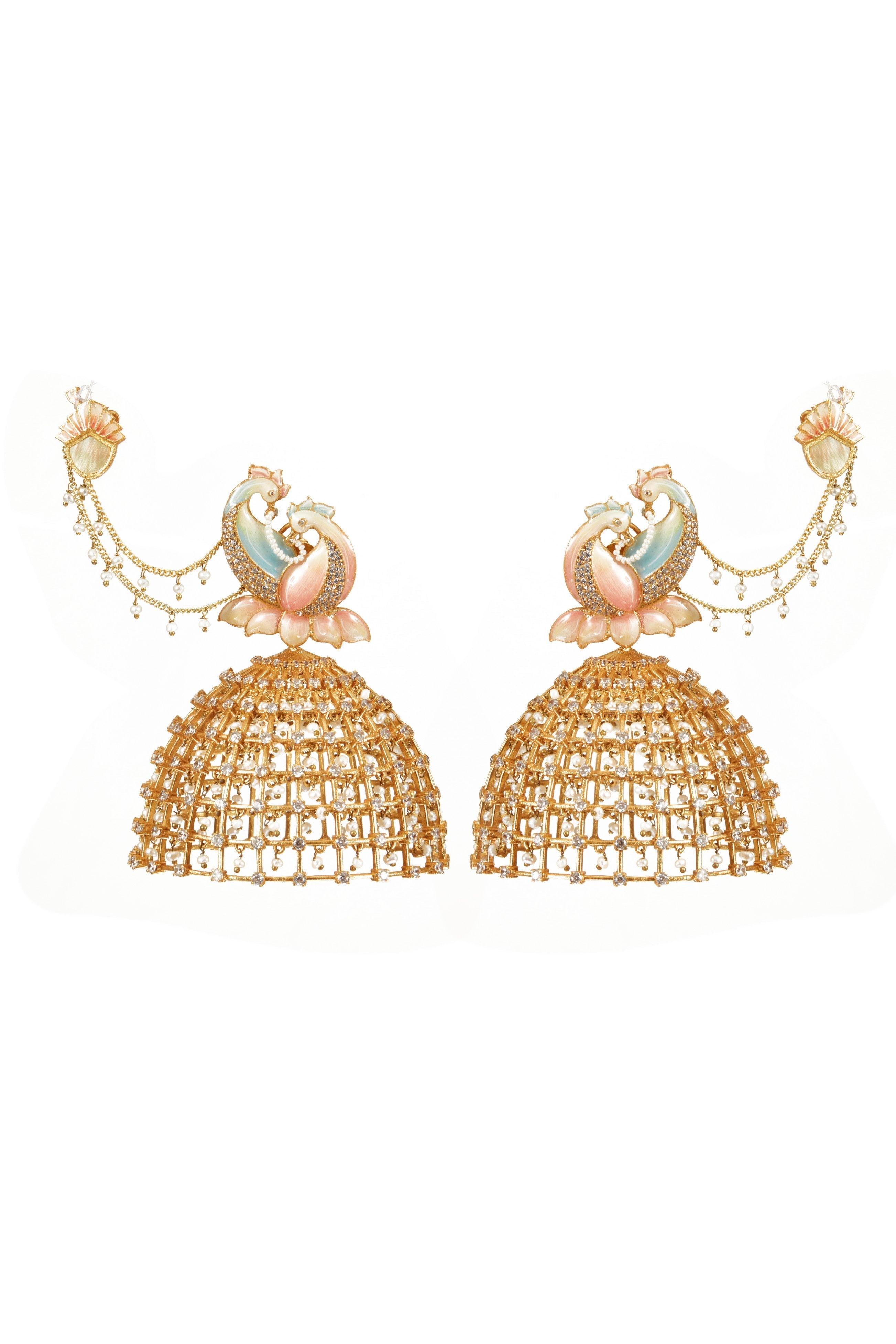 CAGE UNDER MY PLUME Earrings