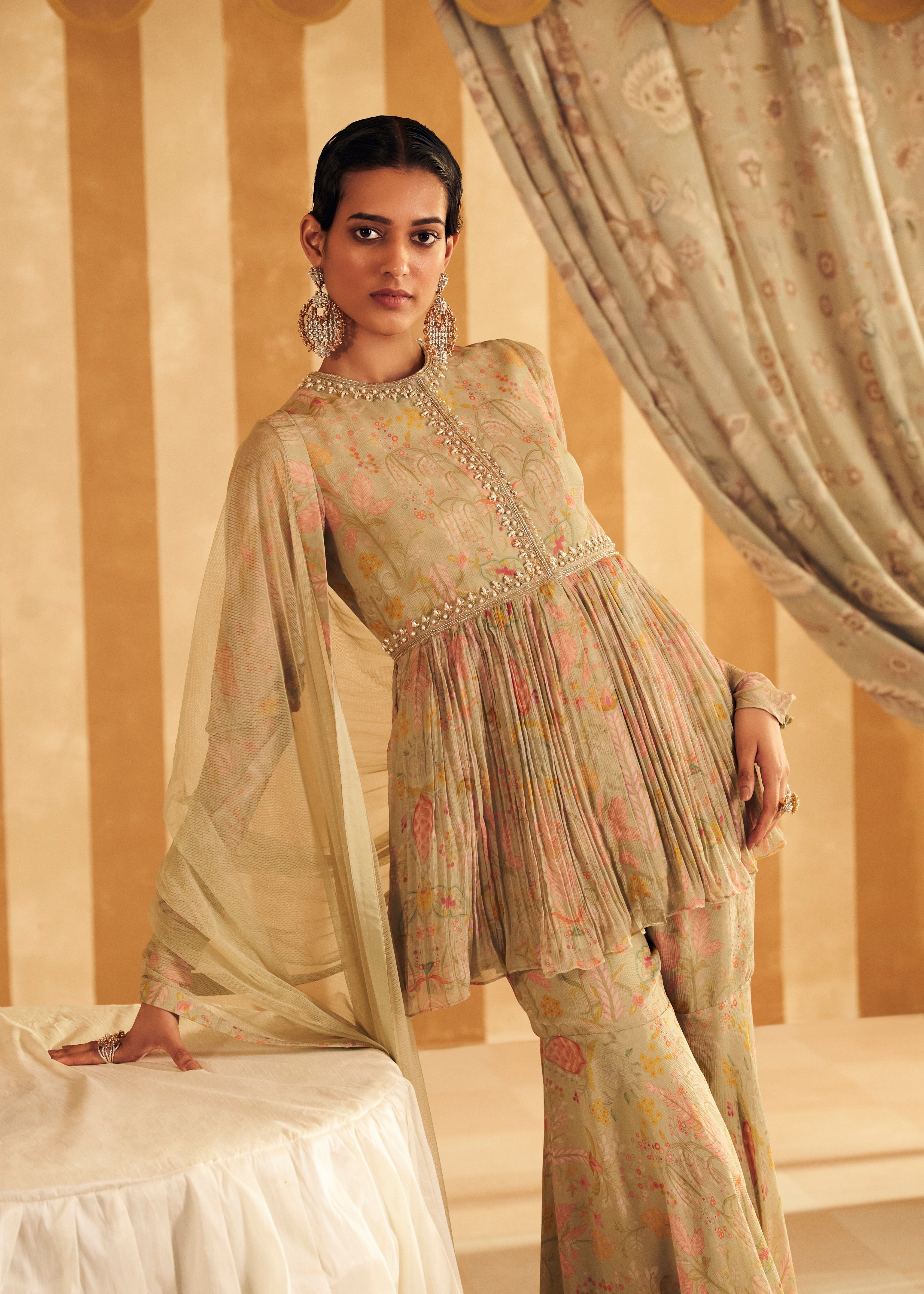 Nashit Peplum set