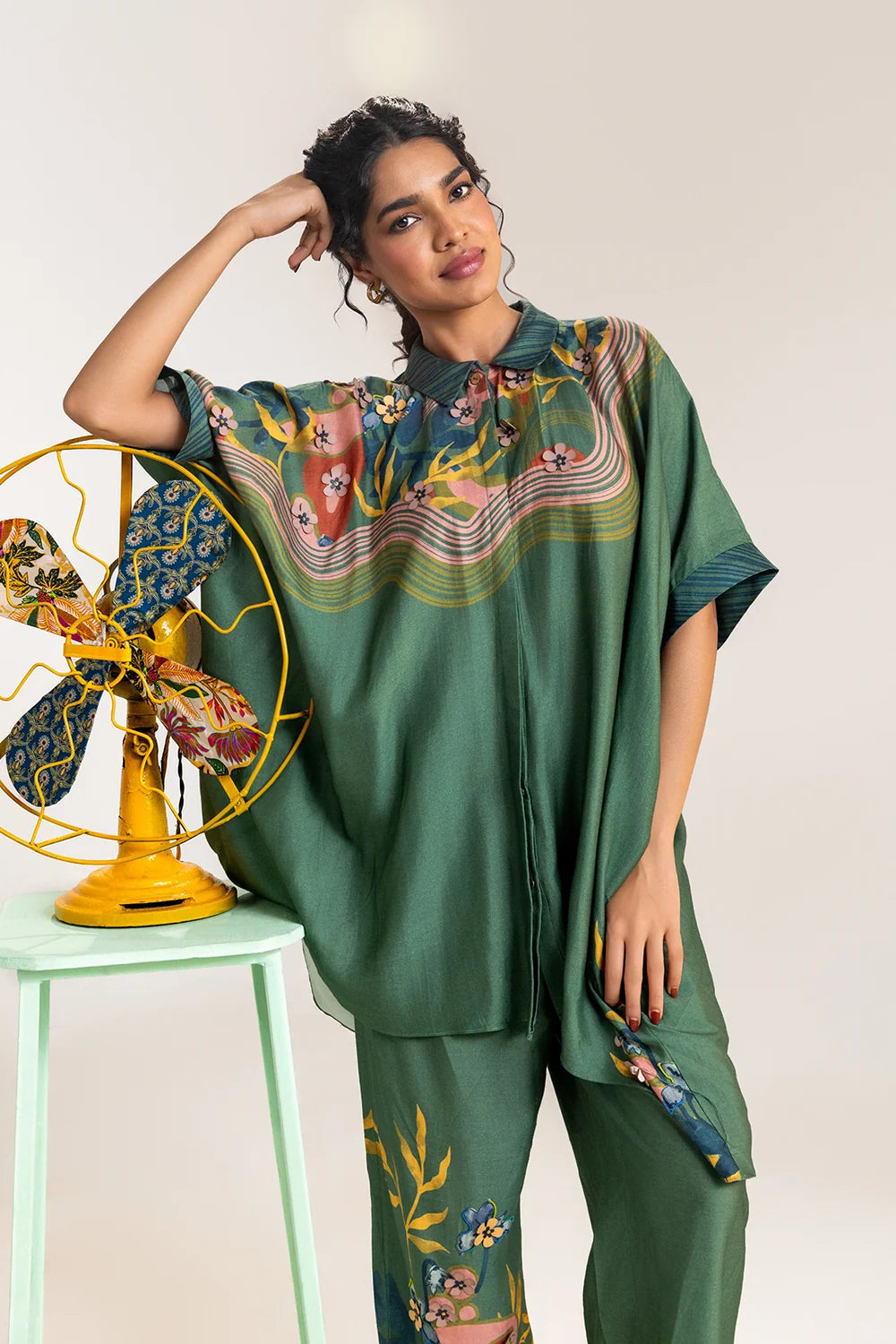 Flora Embellished Co-ord Set