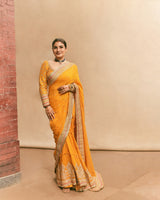 Raveena Tandon in Dilruba Saree Set