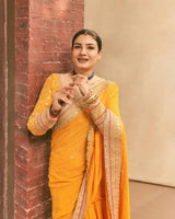 Raveena Tandon in Dilruba Saree Set