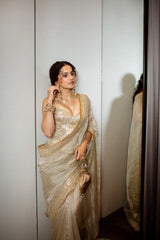 Taapsee Pannu in Sabira Saree Set