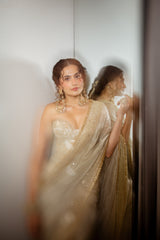 Taapsee Pannu in Sabira Saree Set