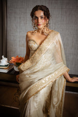 Taapsee Pannu in Sabira Saree Set
