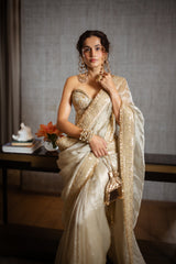 Taapsee Pannu in Sabira Saree Set
