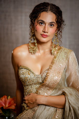 Taapsee Pannu in Sabira Saree Set