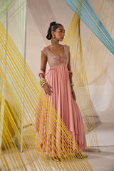 Myra anarkali set