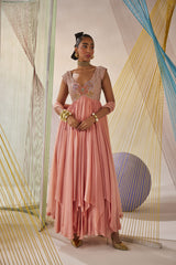 Myra anarkali set