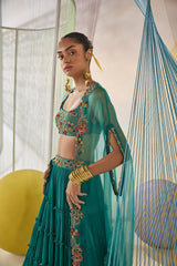 Riya Lehenga cape set