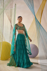 Riya Lehenga cape set