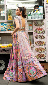 ALICE GREY LEHENGA SET