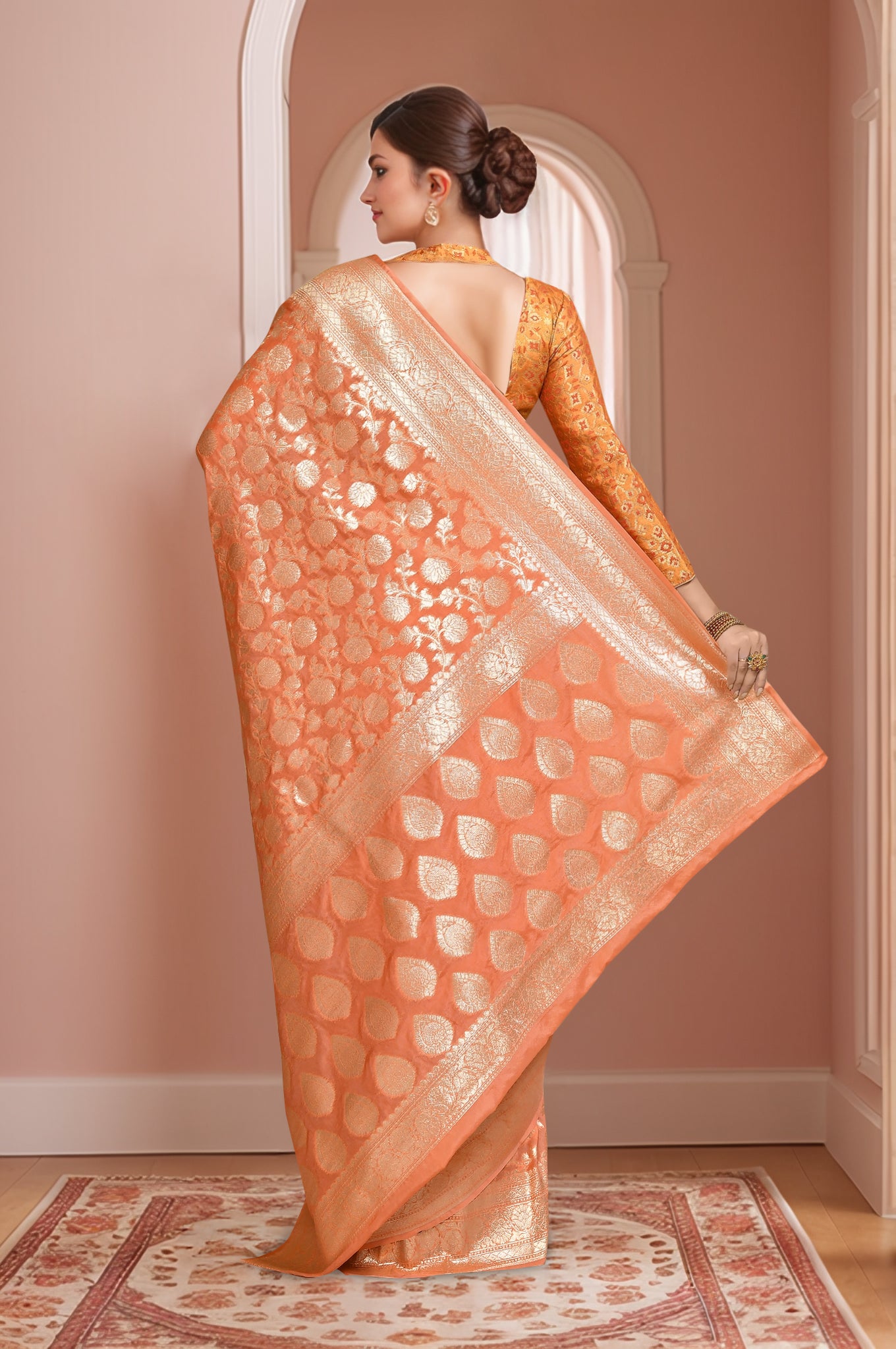 Banarasi Saree with running Blouse piece