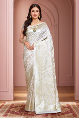 Banarasi Saree with running Blouse piece