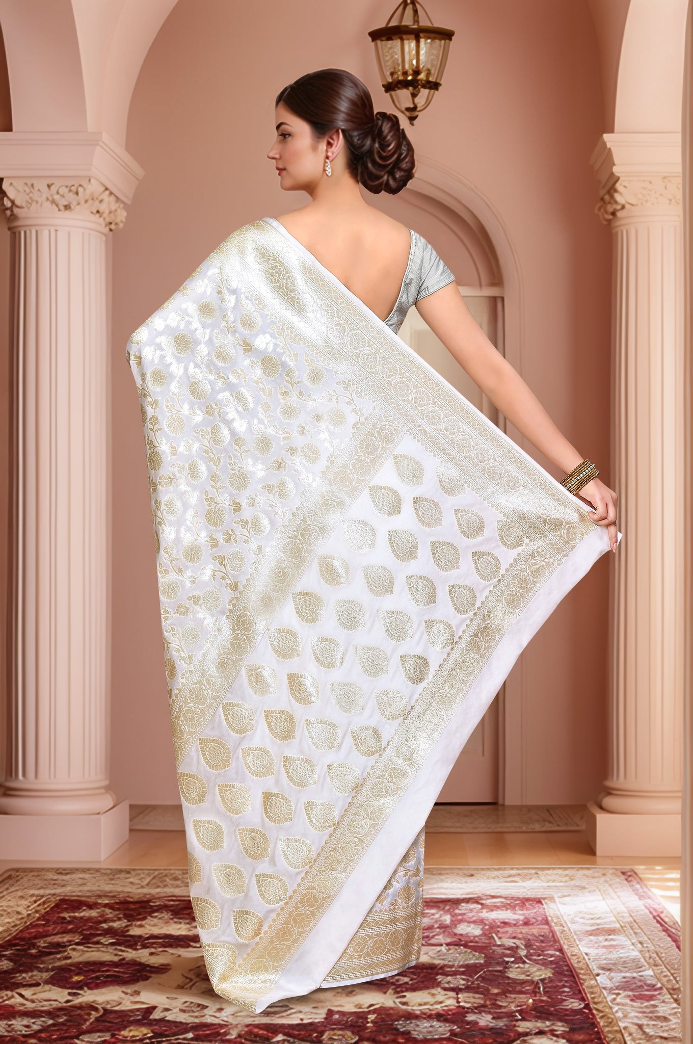 Banarasi Saree with running Blouse piece