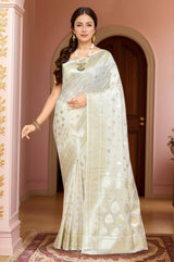 Banarasi Saree with running Blouse piece