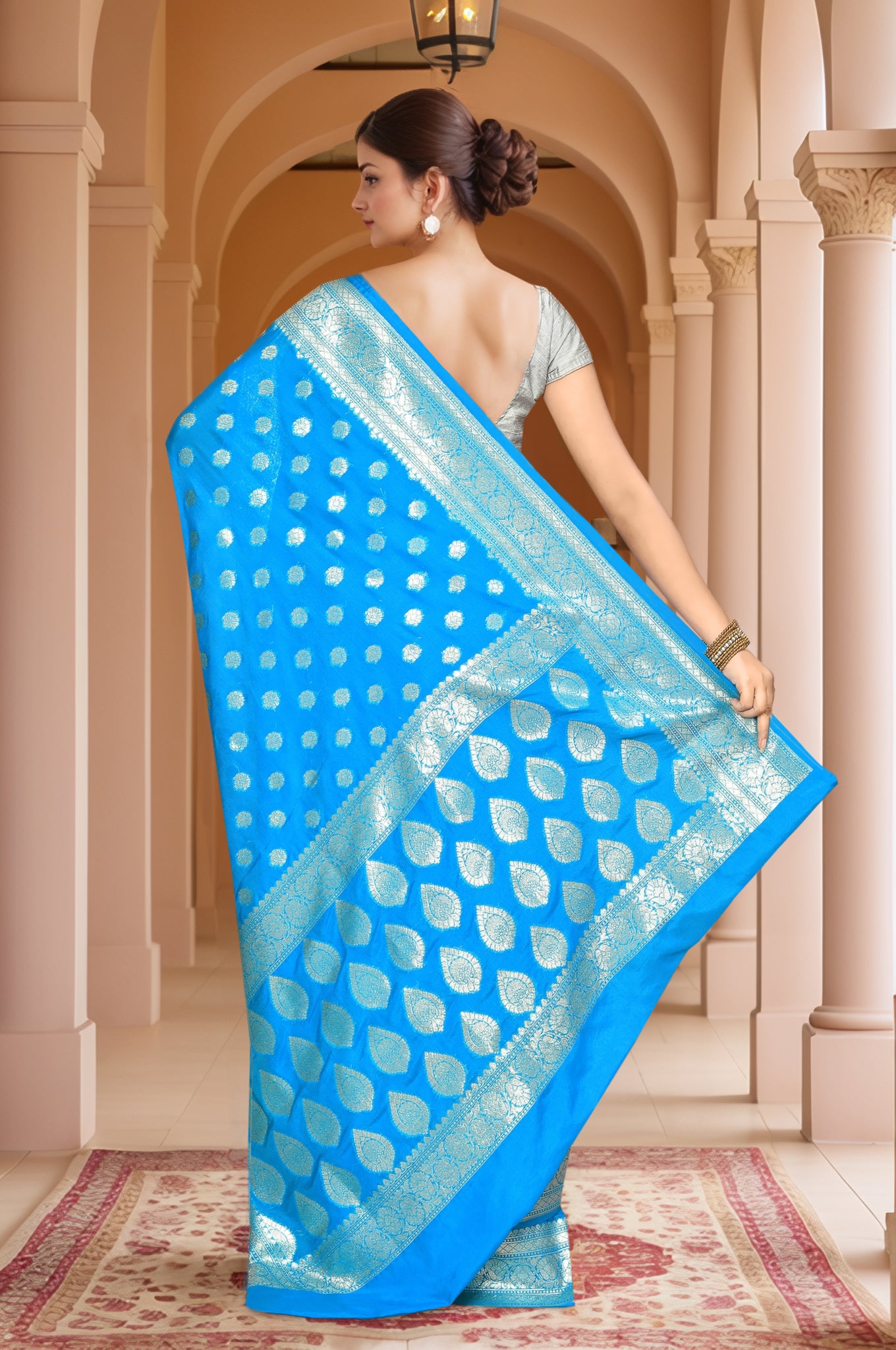 Banarasi Saree with running Blouse piece