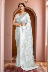 Banarasi Saree with running Blouse piece