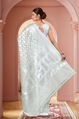 Banarasi Saree with running Blouse piece