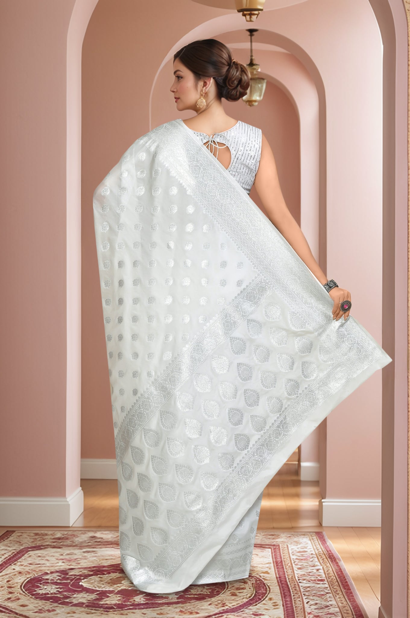 Banarasi Saree with running Blouse piece