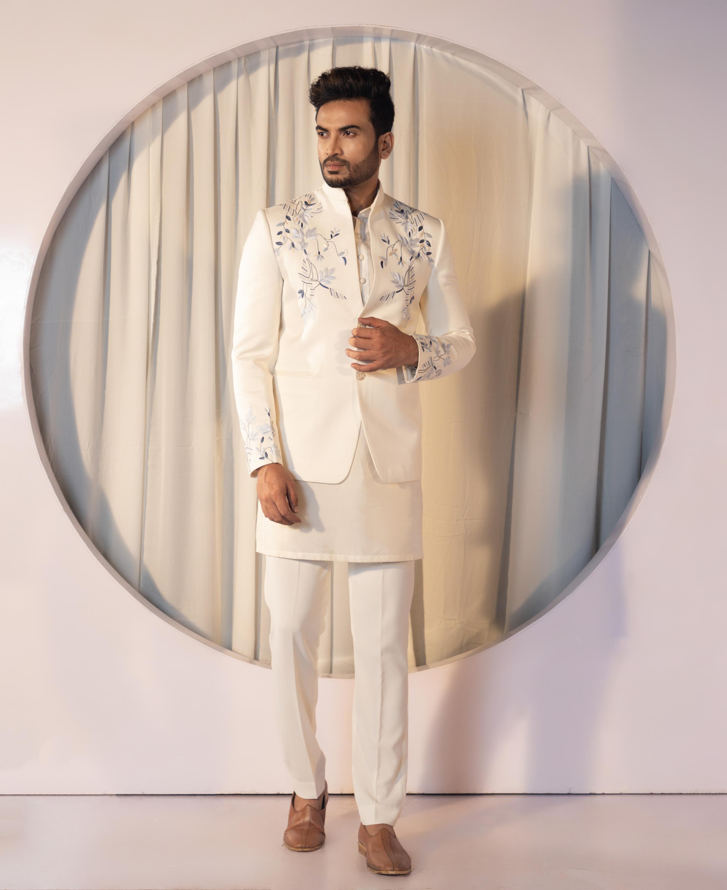 Pristine Bandhgala Set