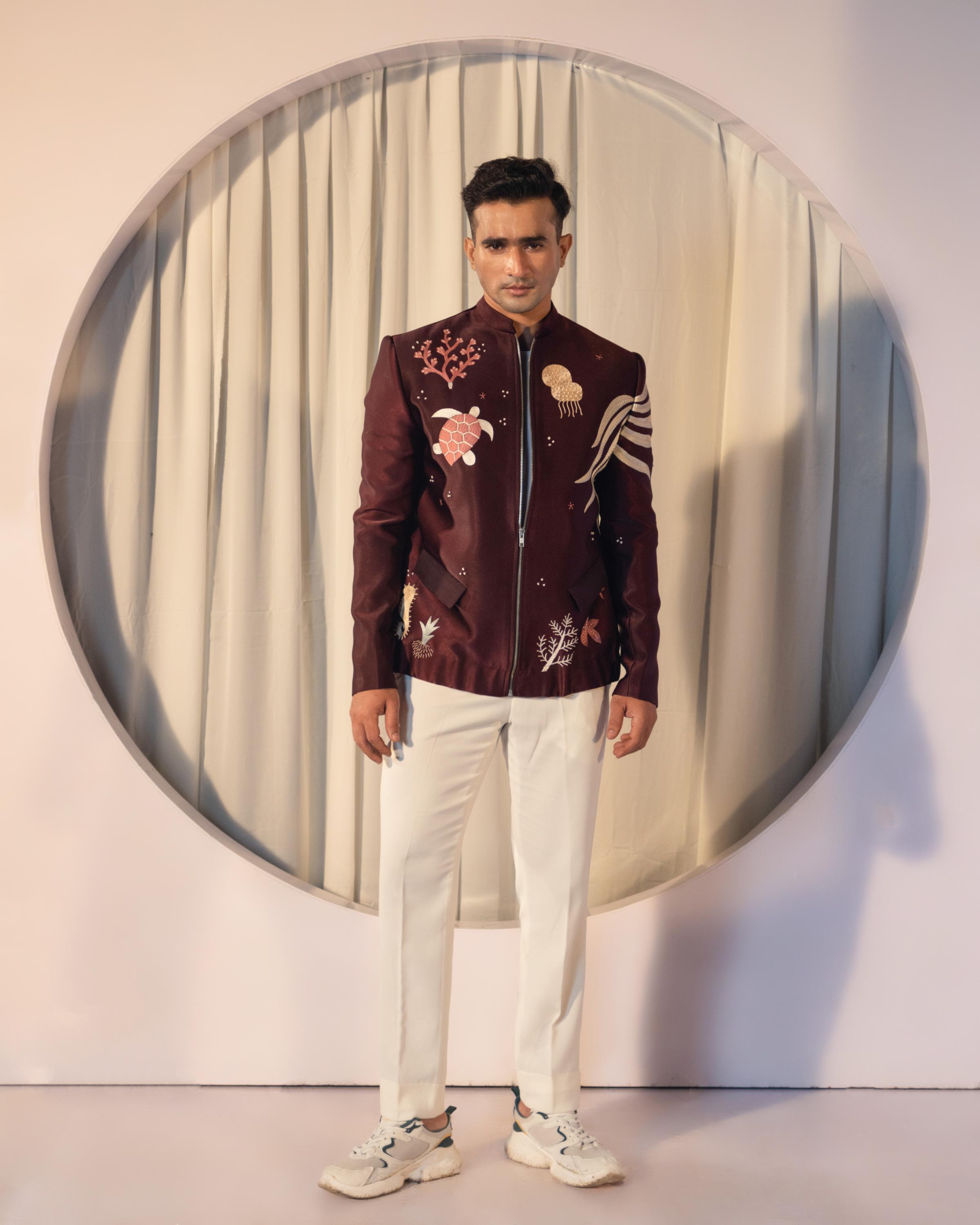 Celestial Bloom Jacket Set